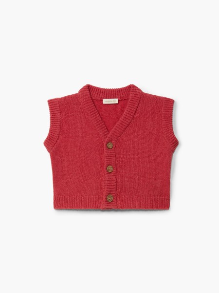 Knitted wool vest Knitted wool vest