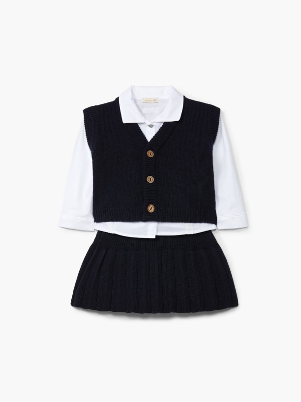 Knitted wool skirt Knitted wool skirt