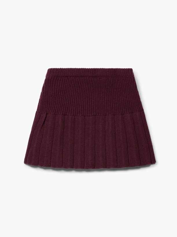 Knitted wool skirt Knitted wool skirt