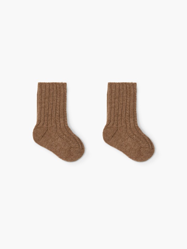 Knitted wool socks Knitted wool socks