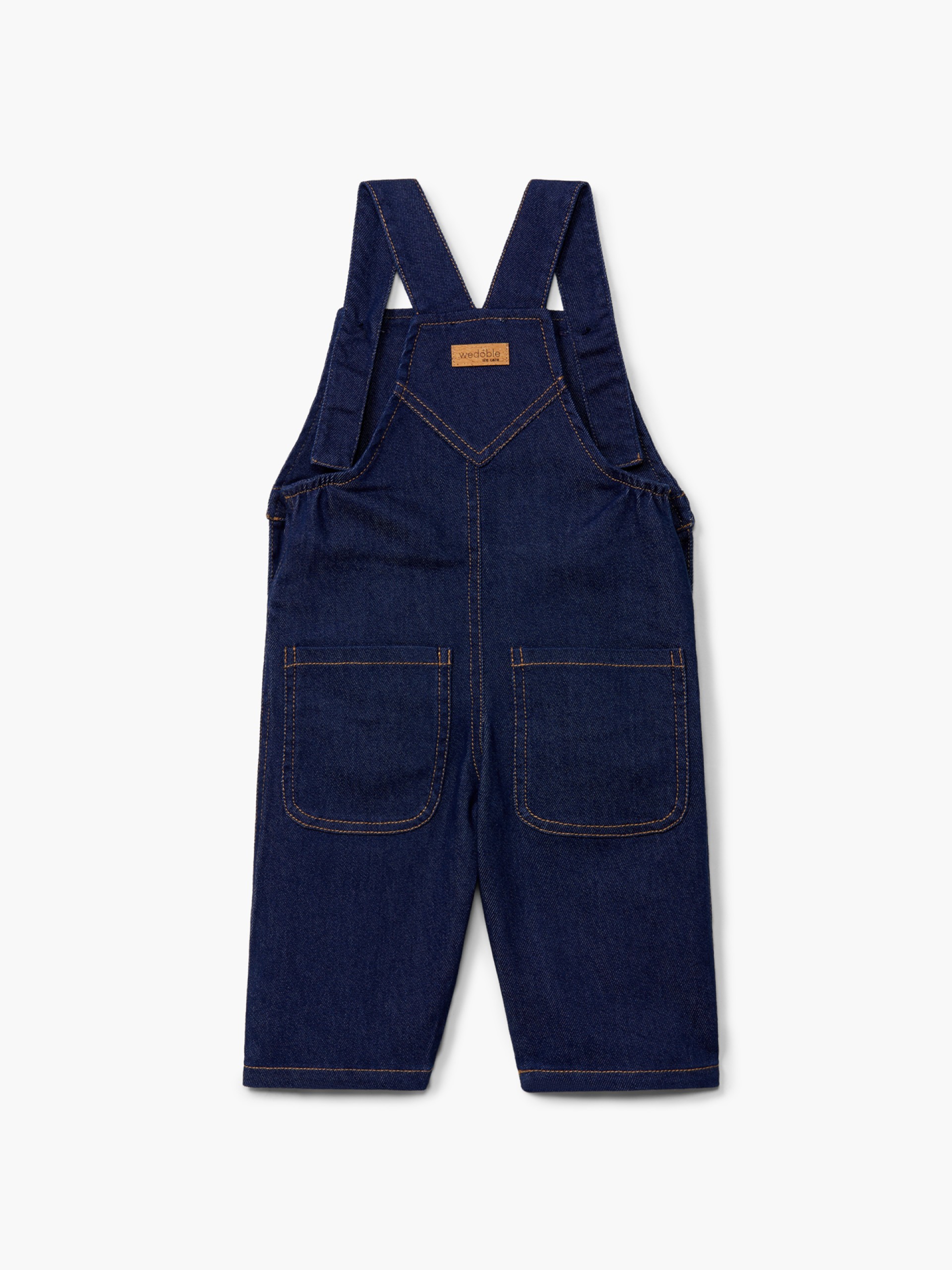 Denim dungarees