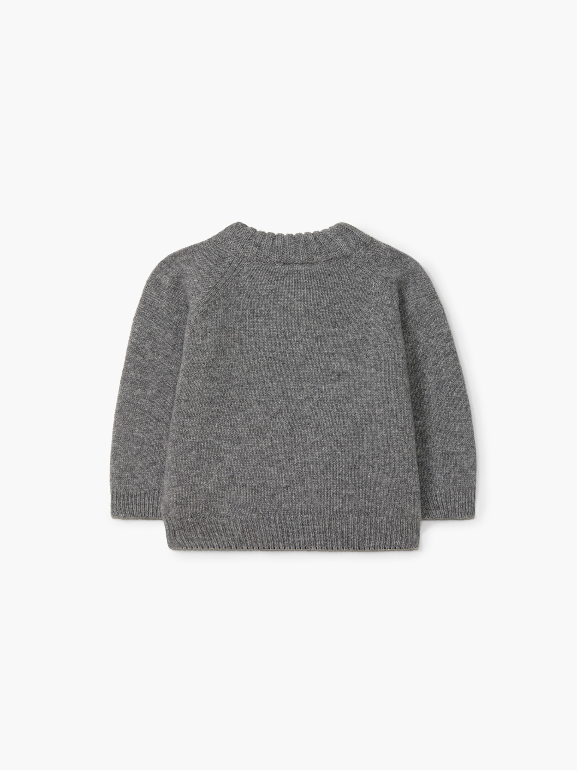 Knitted wool sweater