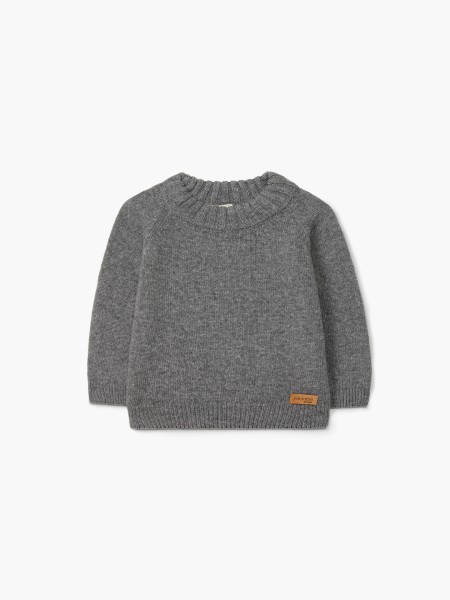 Knitted wool sweater