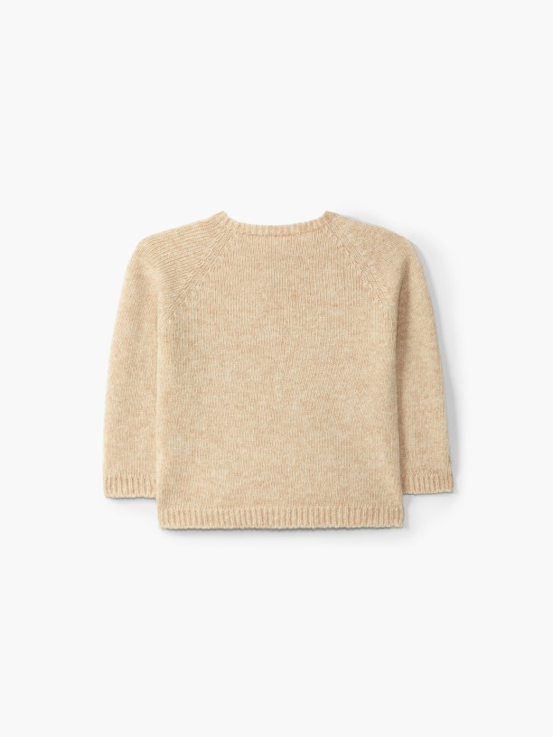 Knitted wool sweater