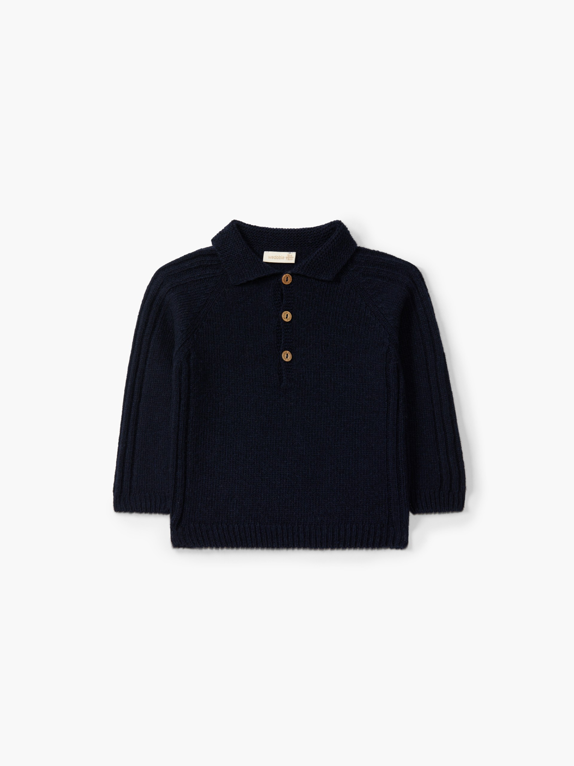 Knitted wool sweater