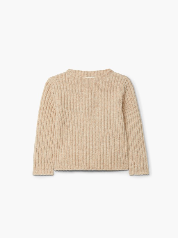 Knitted wool sweater