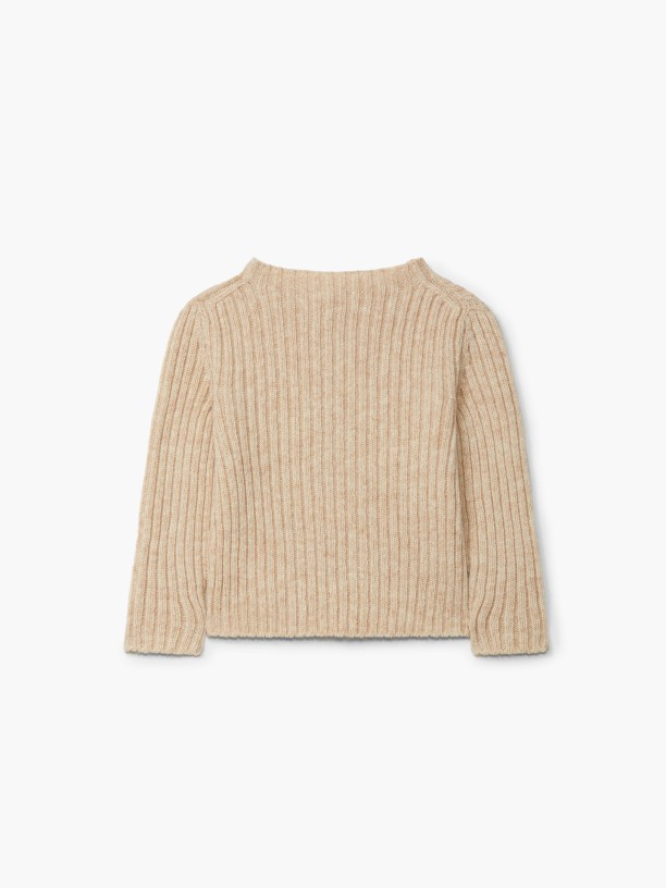 Knitted wool sweater