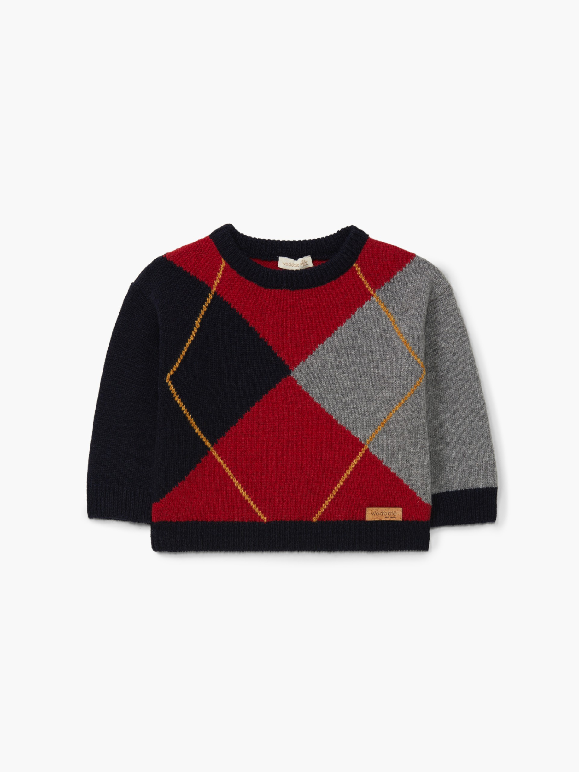Knitted wool sweater