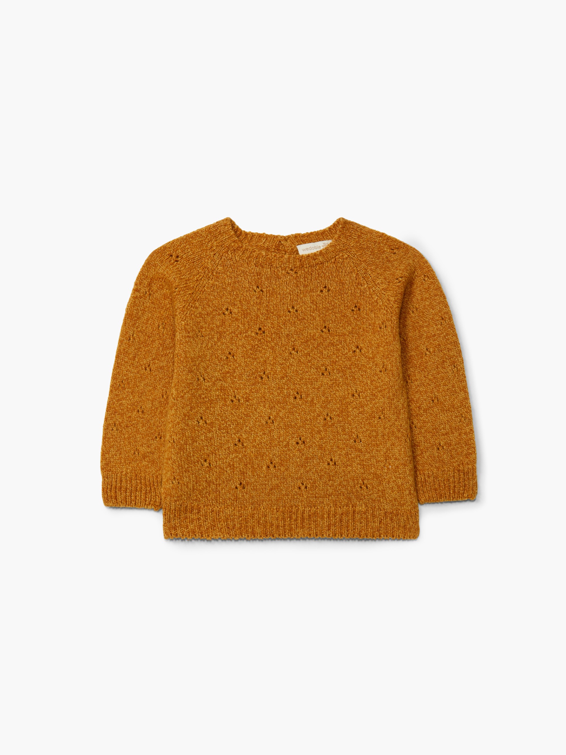 Knitted wool sweater