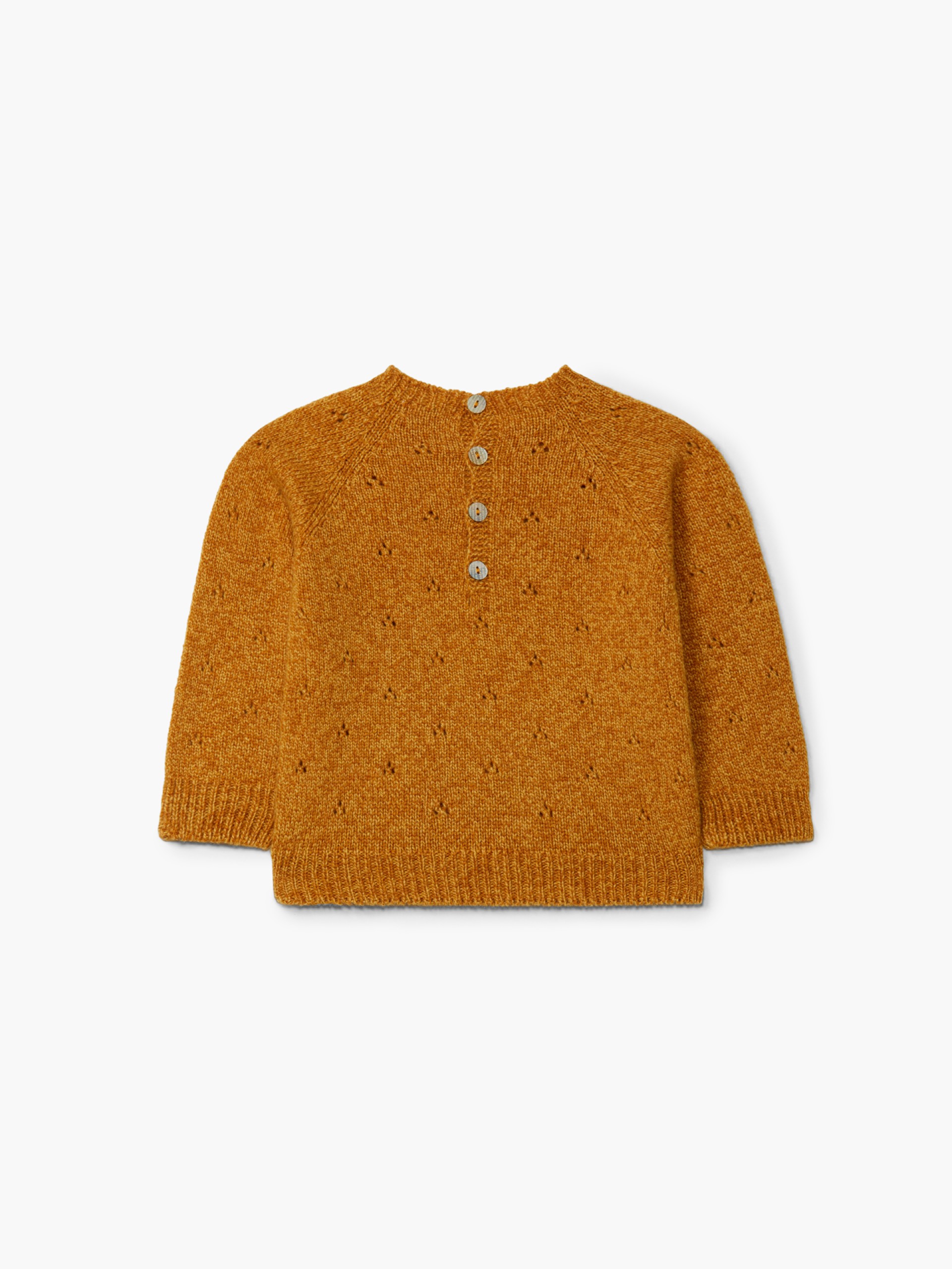 Knitted wool sweater