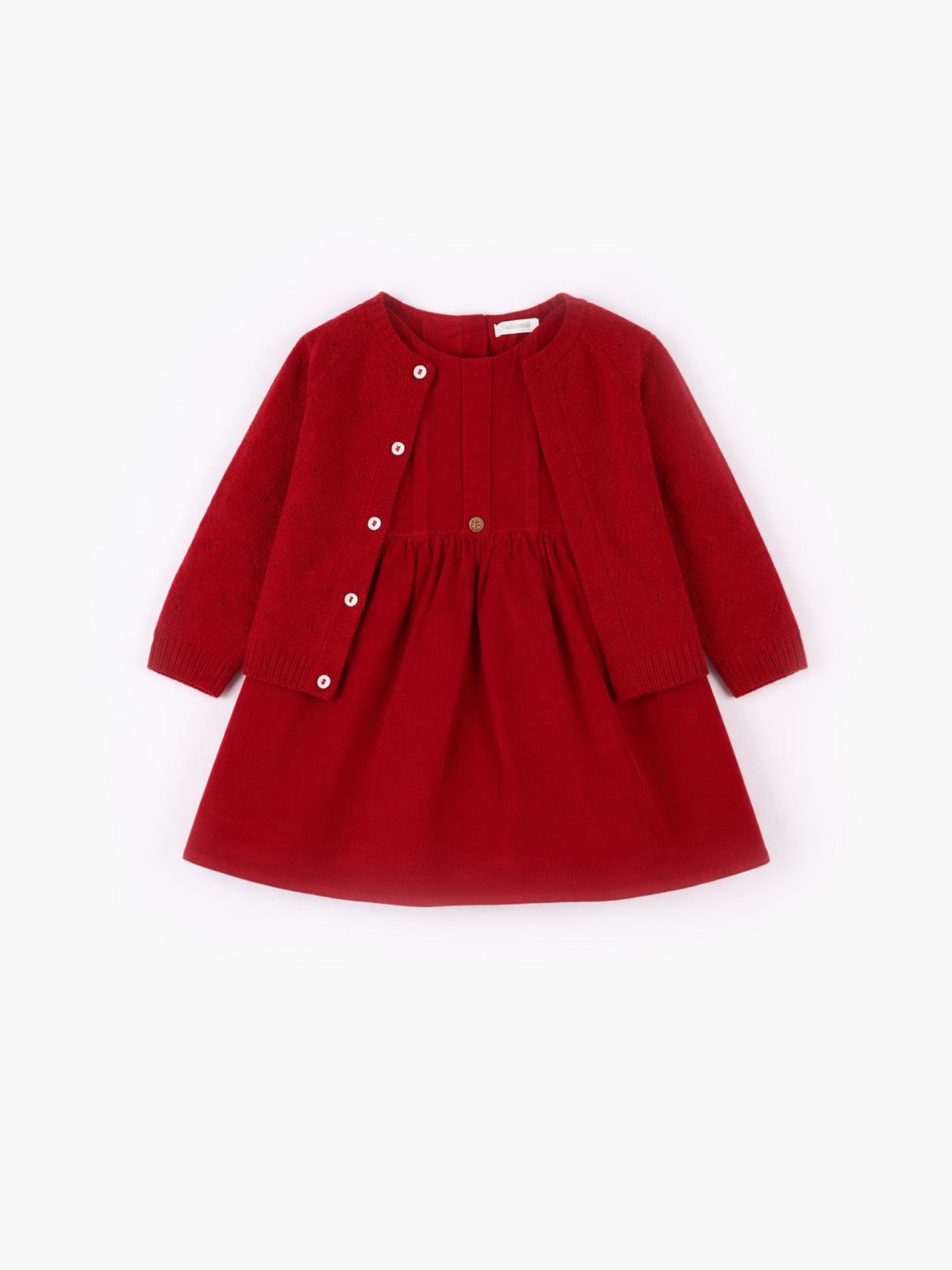Knitted wool cardigan
