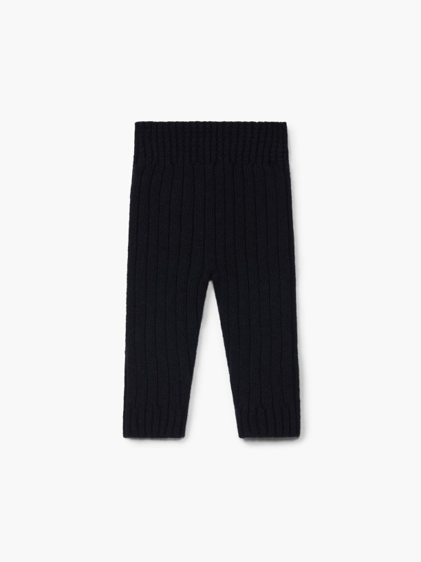 Knitted wool trousers Knitted wool trousers