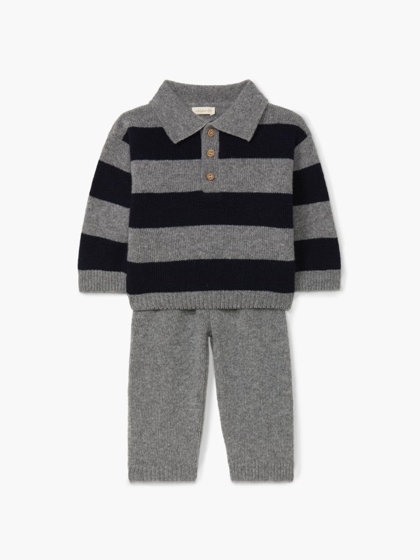 Knitted wool trousers Knitted wool trousers
