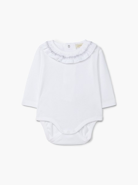 Ruffled bodysuit