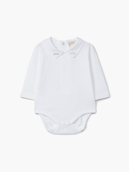 V-neck bodysuit