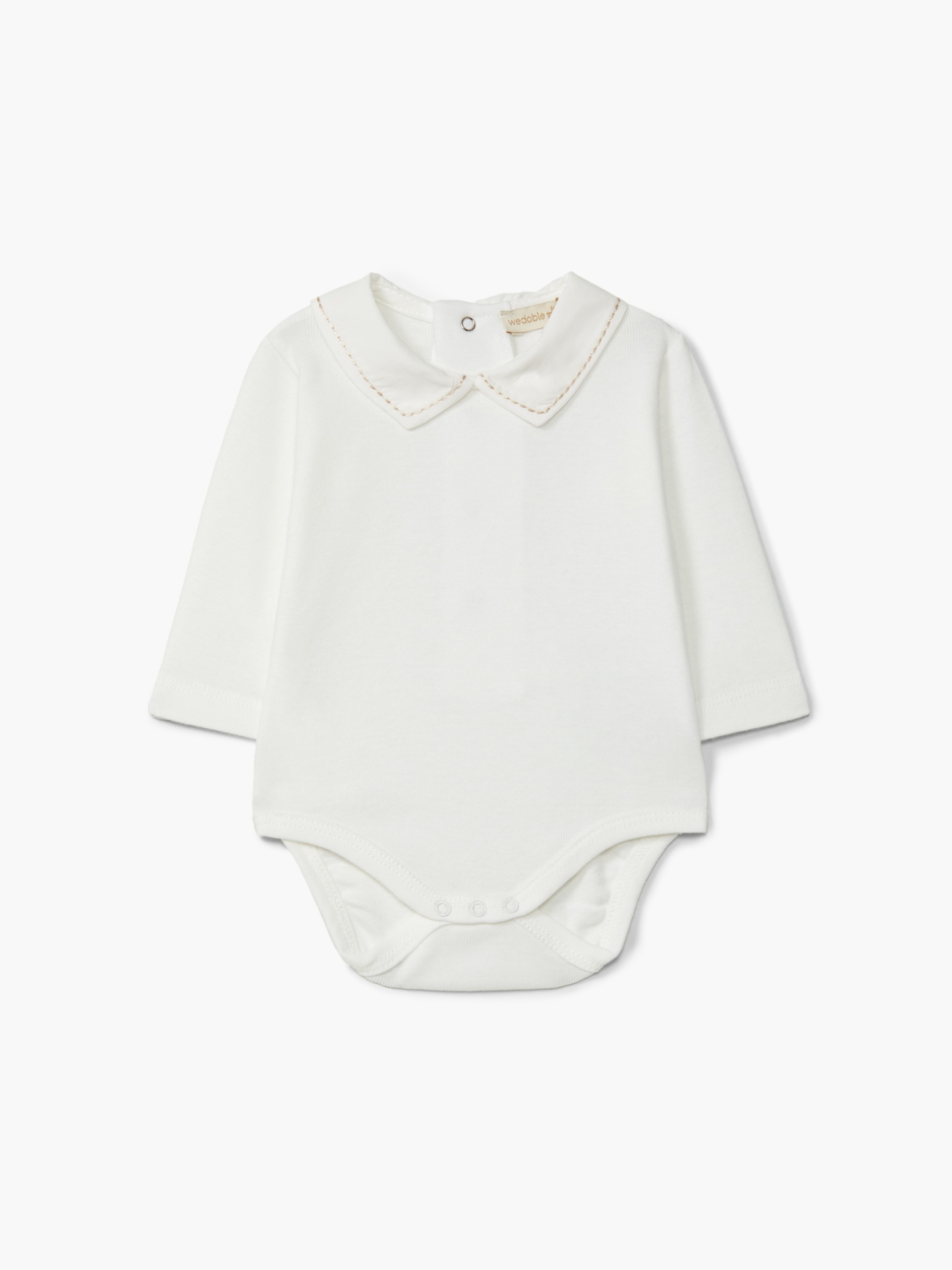 V-neck bodysuit