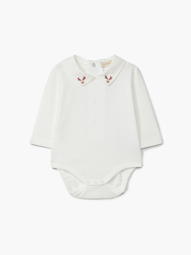 V-neck bodysuit V-neck bodysuit