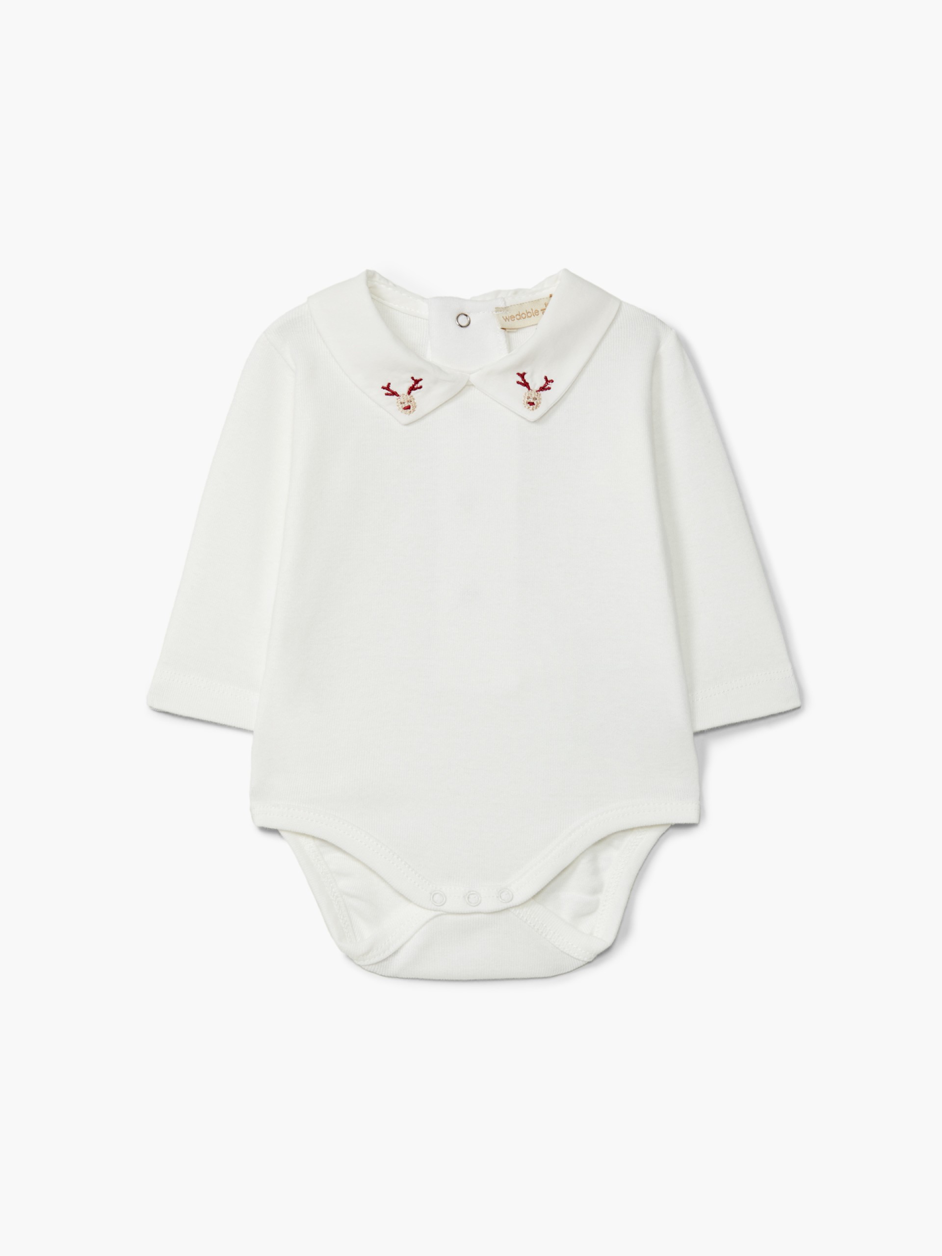 V-neck bodysuit