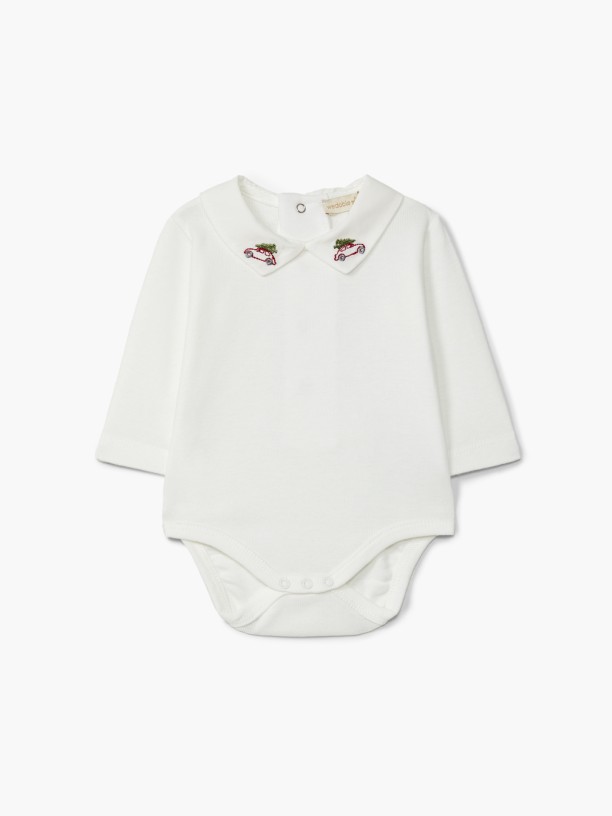 V-neck bodysuit V-neck bodysuit