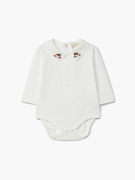 V-neck bodysuit