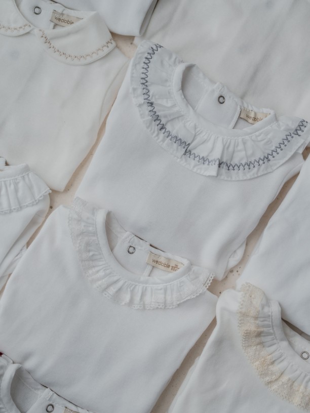 Ruffled bodysuit