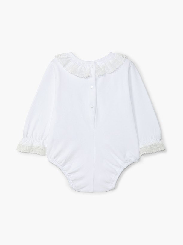 Ruffled bodysuit