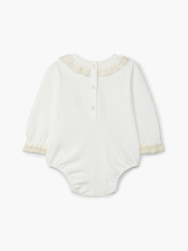 Ruffled bodysuit