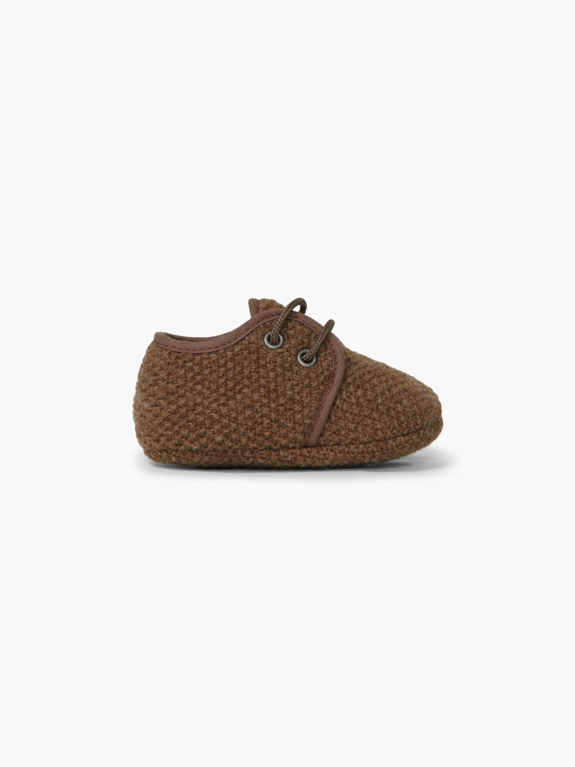 Lace up baby shoes