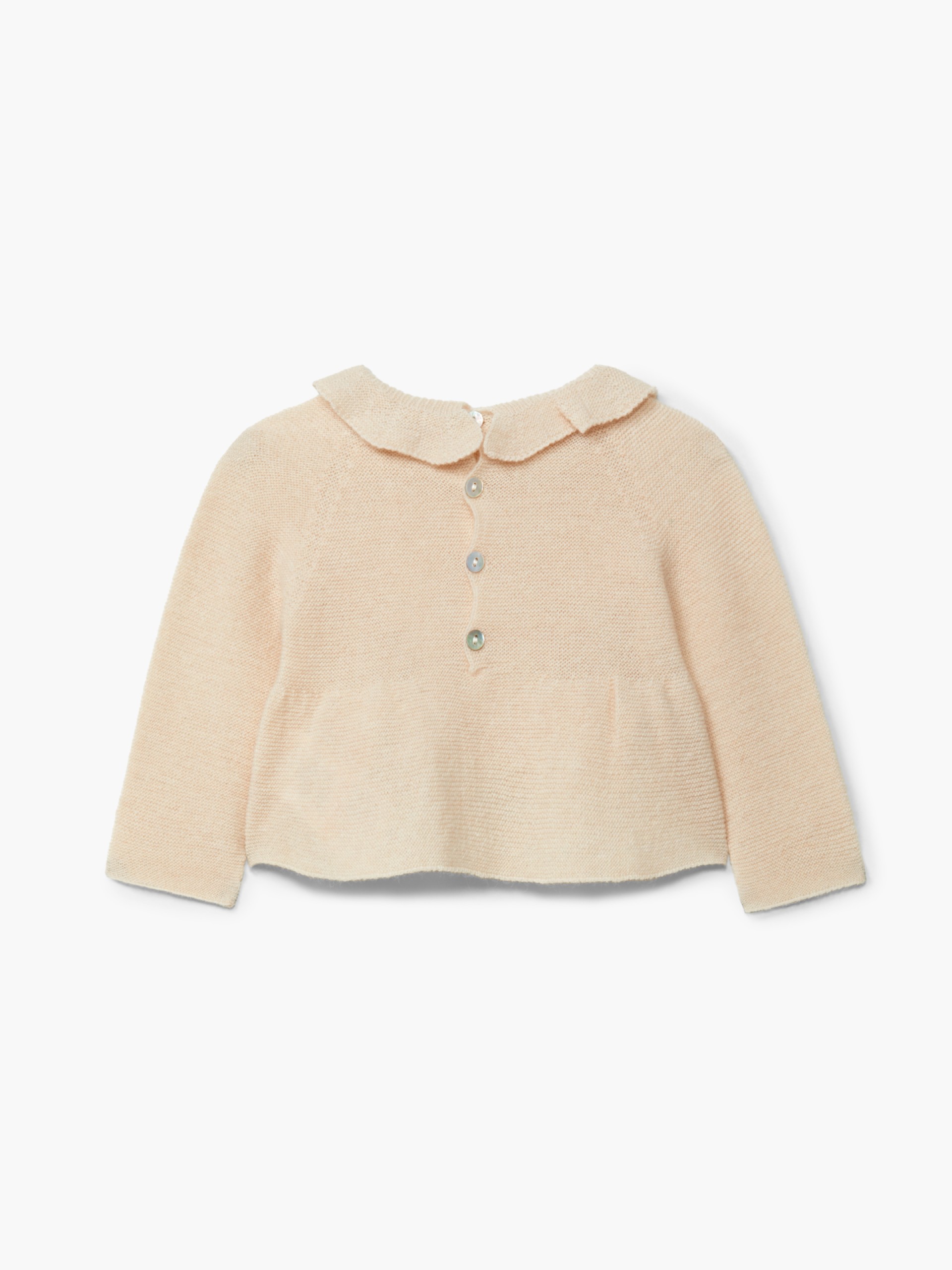 Knitted wool sweater