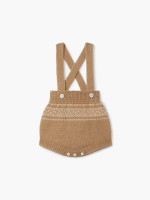 Knitted jacquard shortie Knitted jacquard shortie