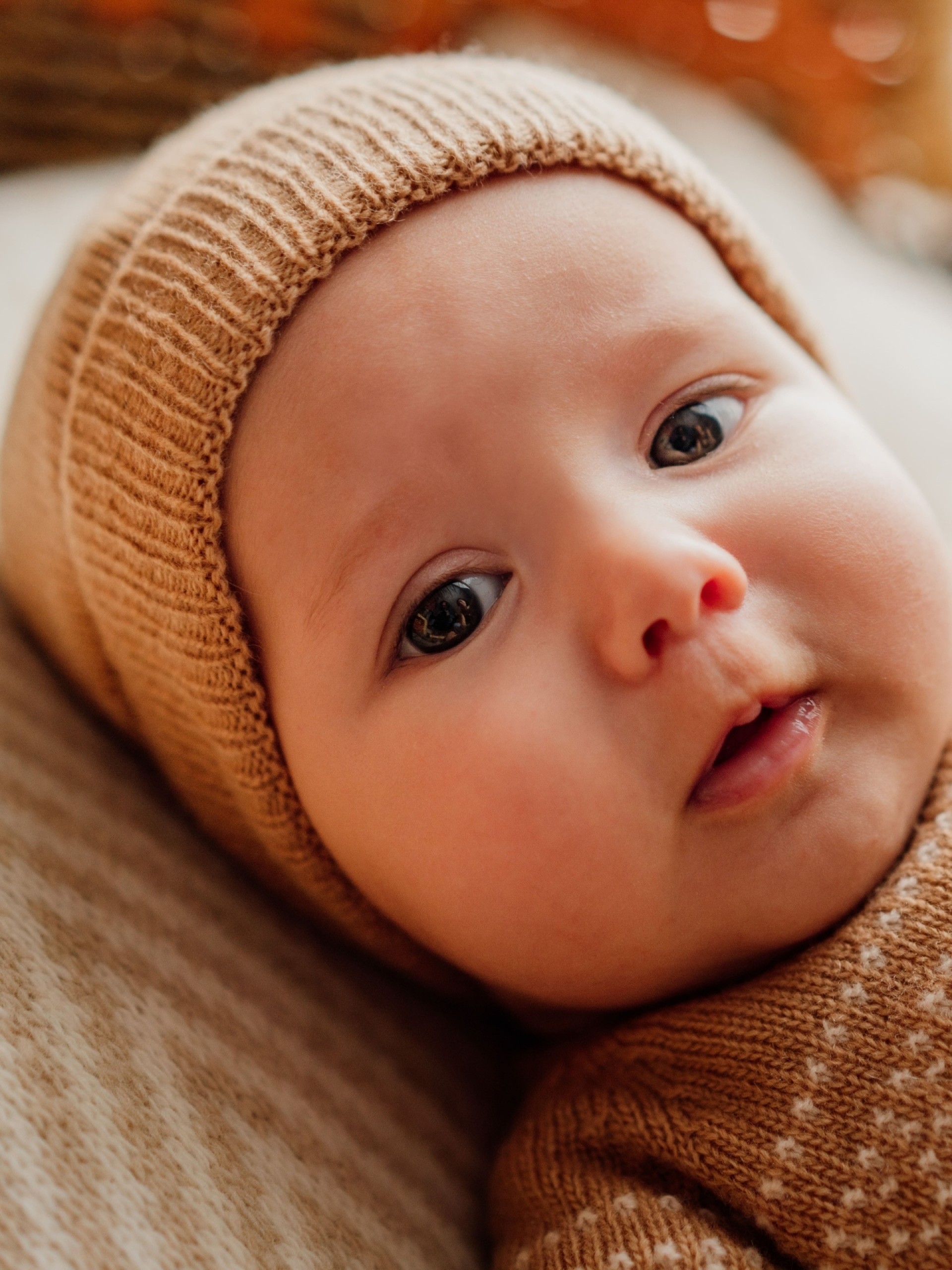 Knitted beanie