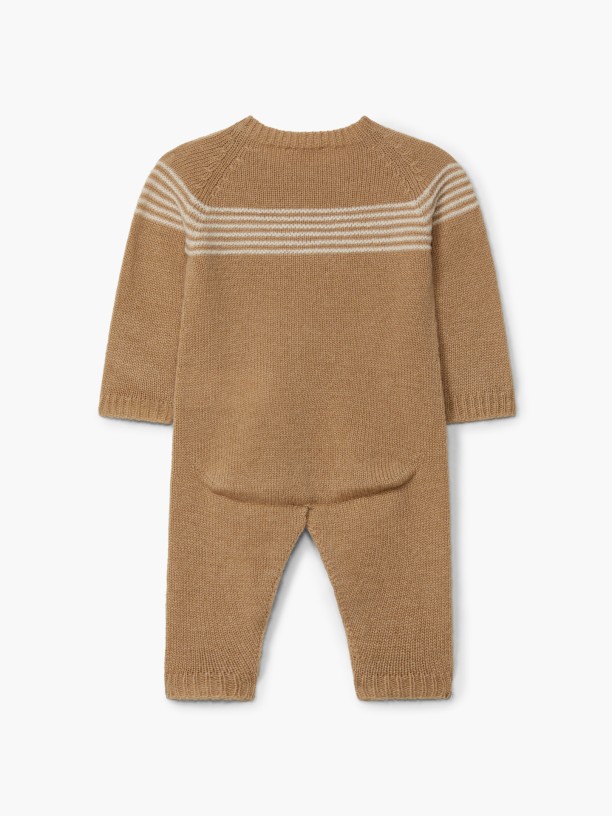 Knitted babygrow