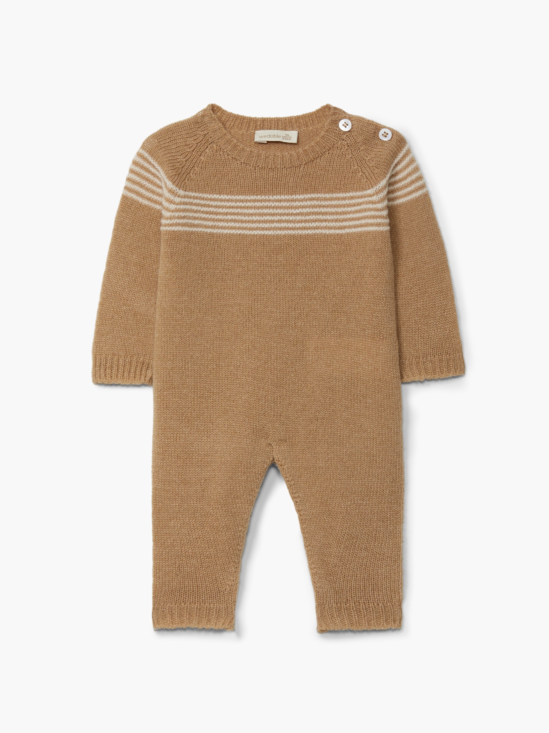 Knitted babygrow