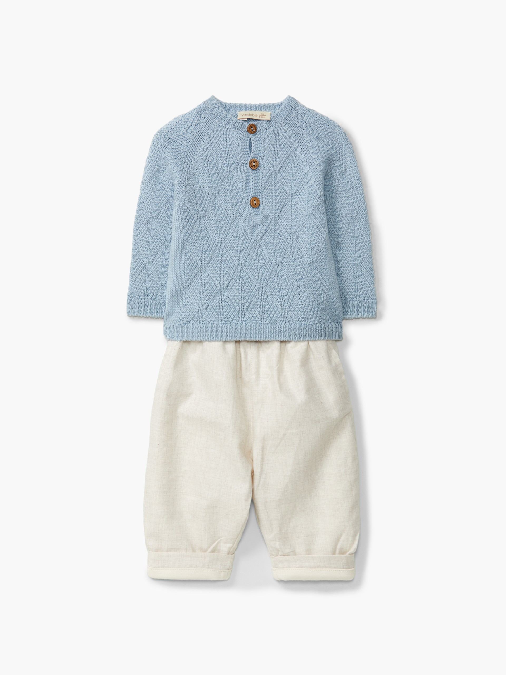 Knitted wool sweater