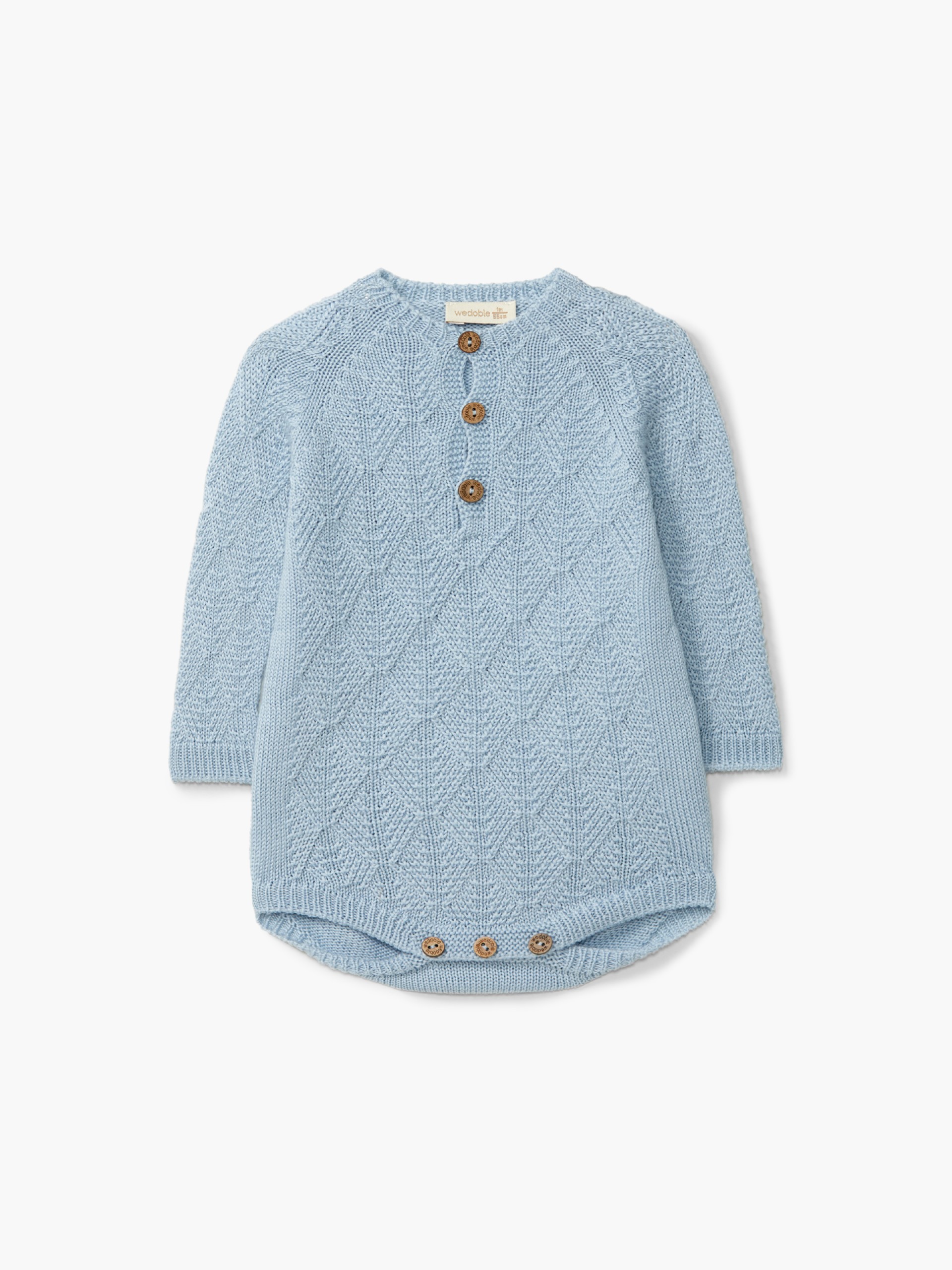 Knitted wool shortie