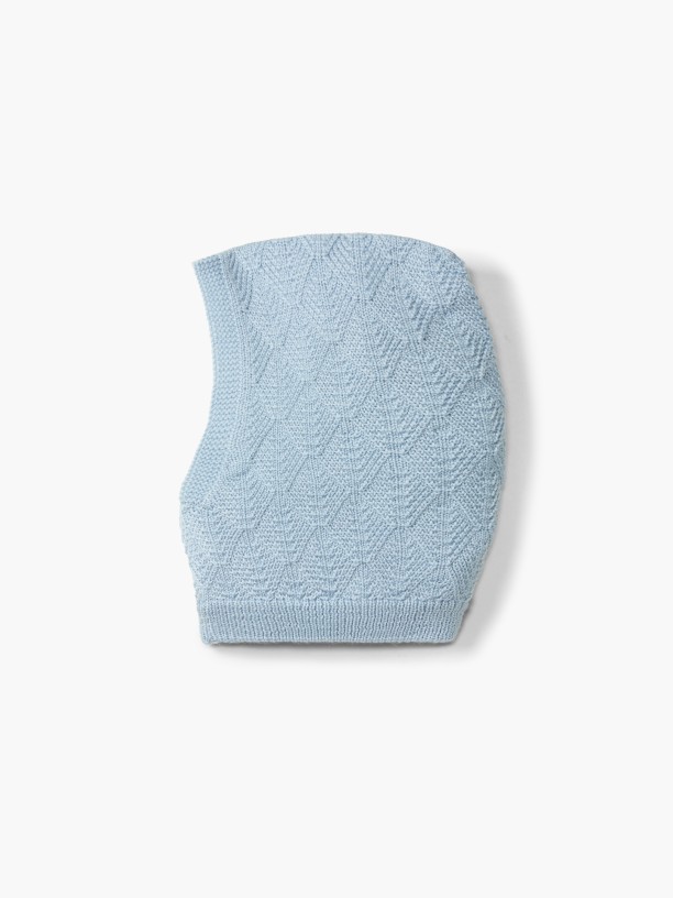 Knitted wool balaclava Knitted wool balaclava