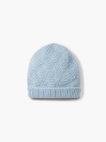 Knitted wool beanie Knitted wool beanie