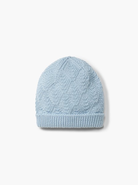 Knitted wool beanie