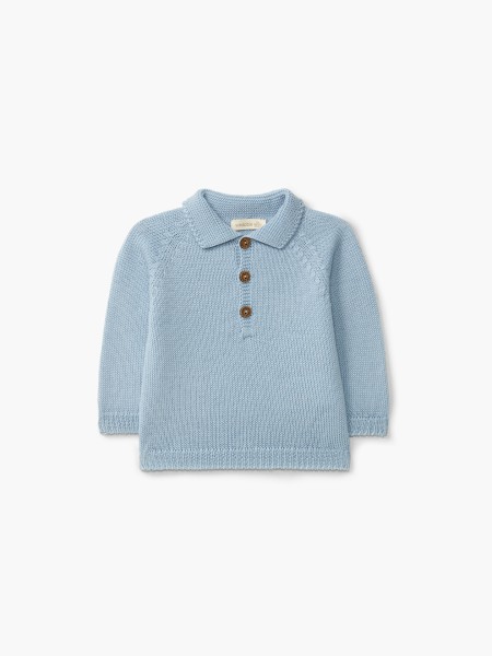 Knitted wool sweater