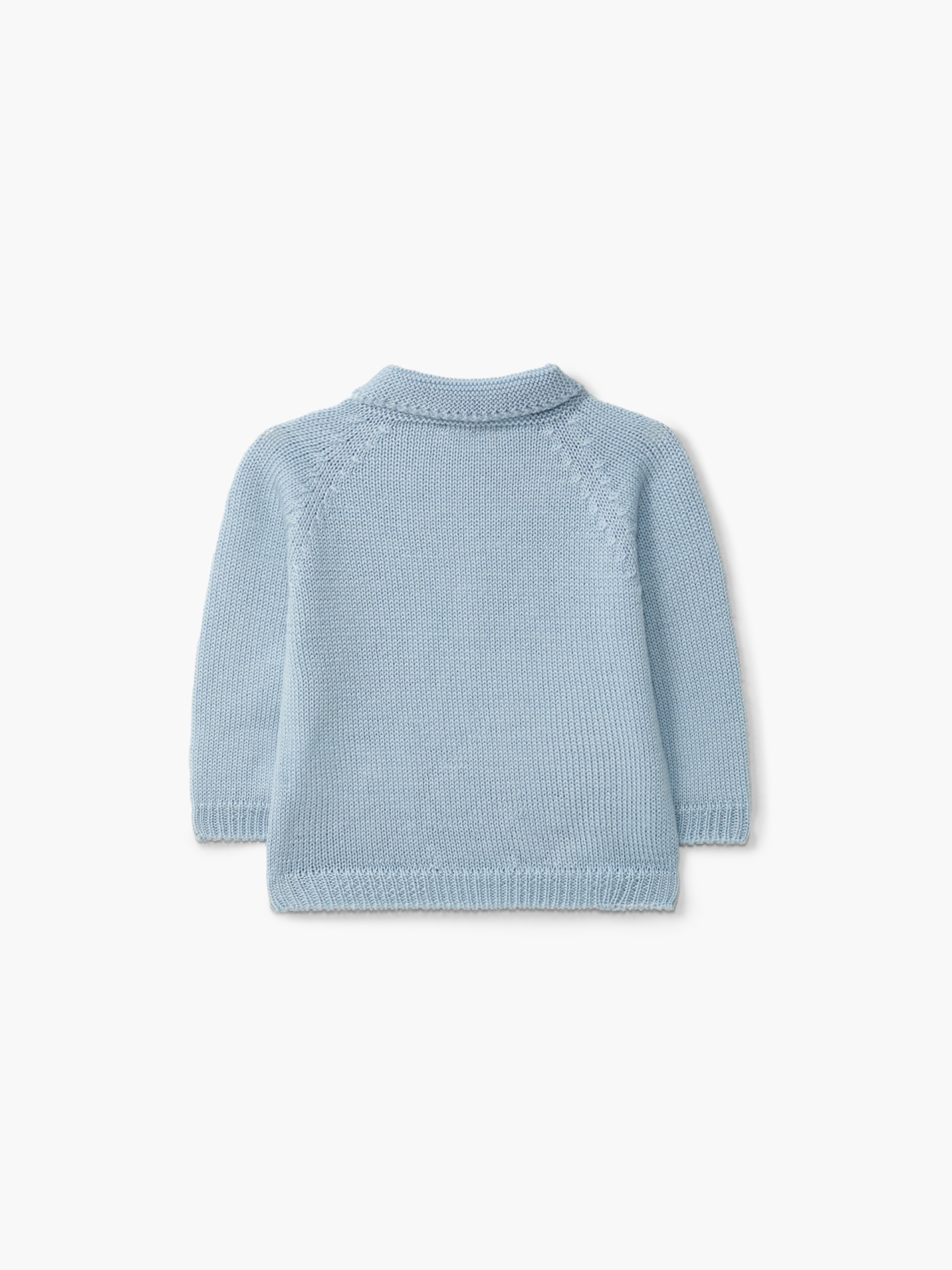 Knitted wool sweater