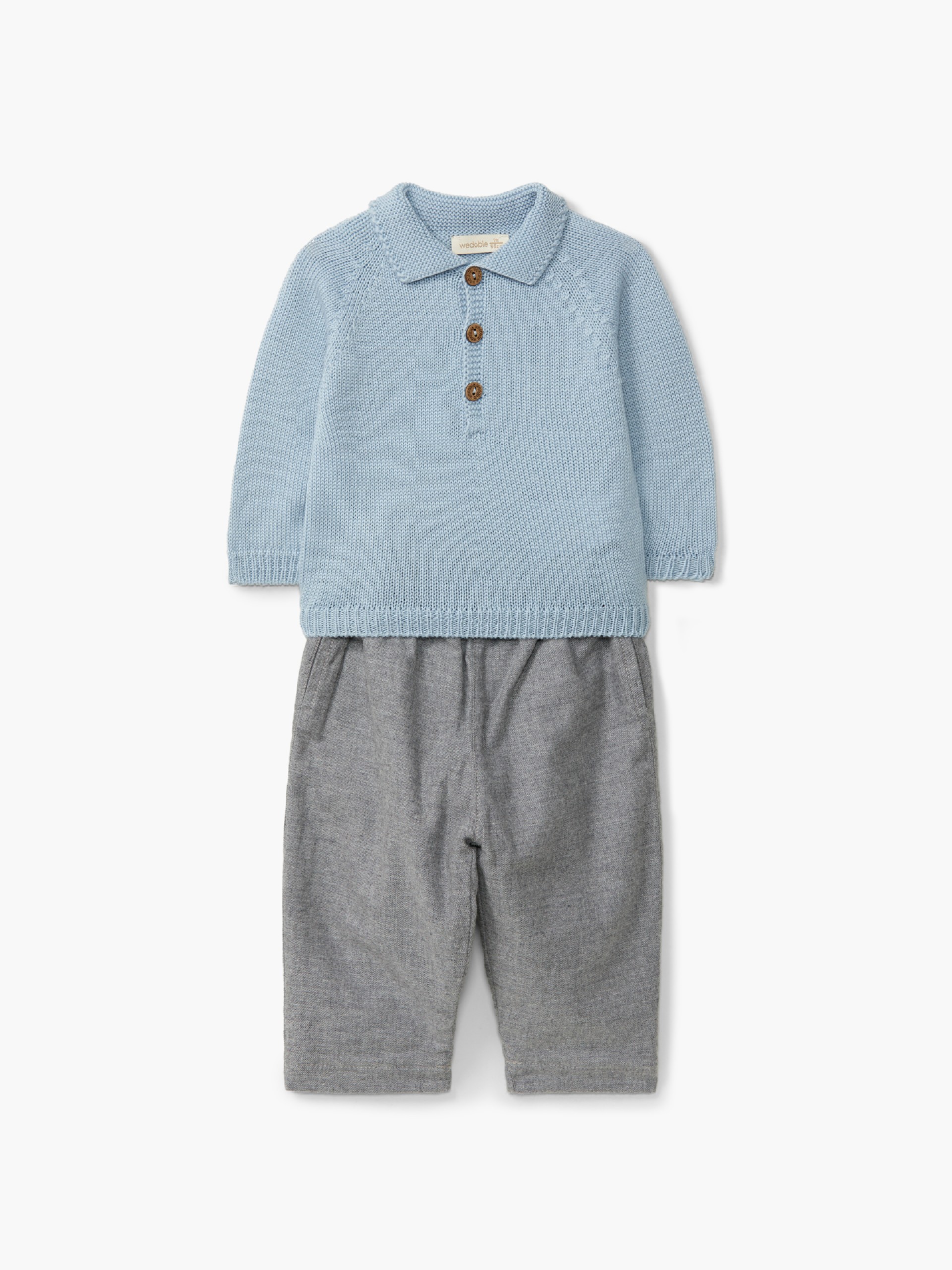 Knitted wool sweater