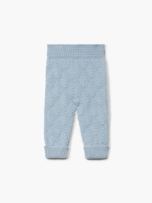 Knitted wool trousers Knitted wool trousers