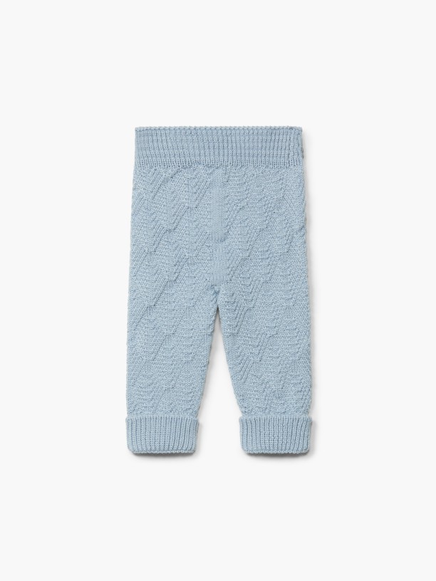 Knitted wool trousers Knitted wool trousers