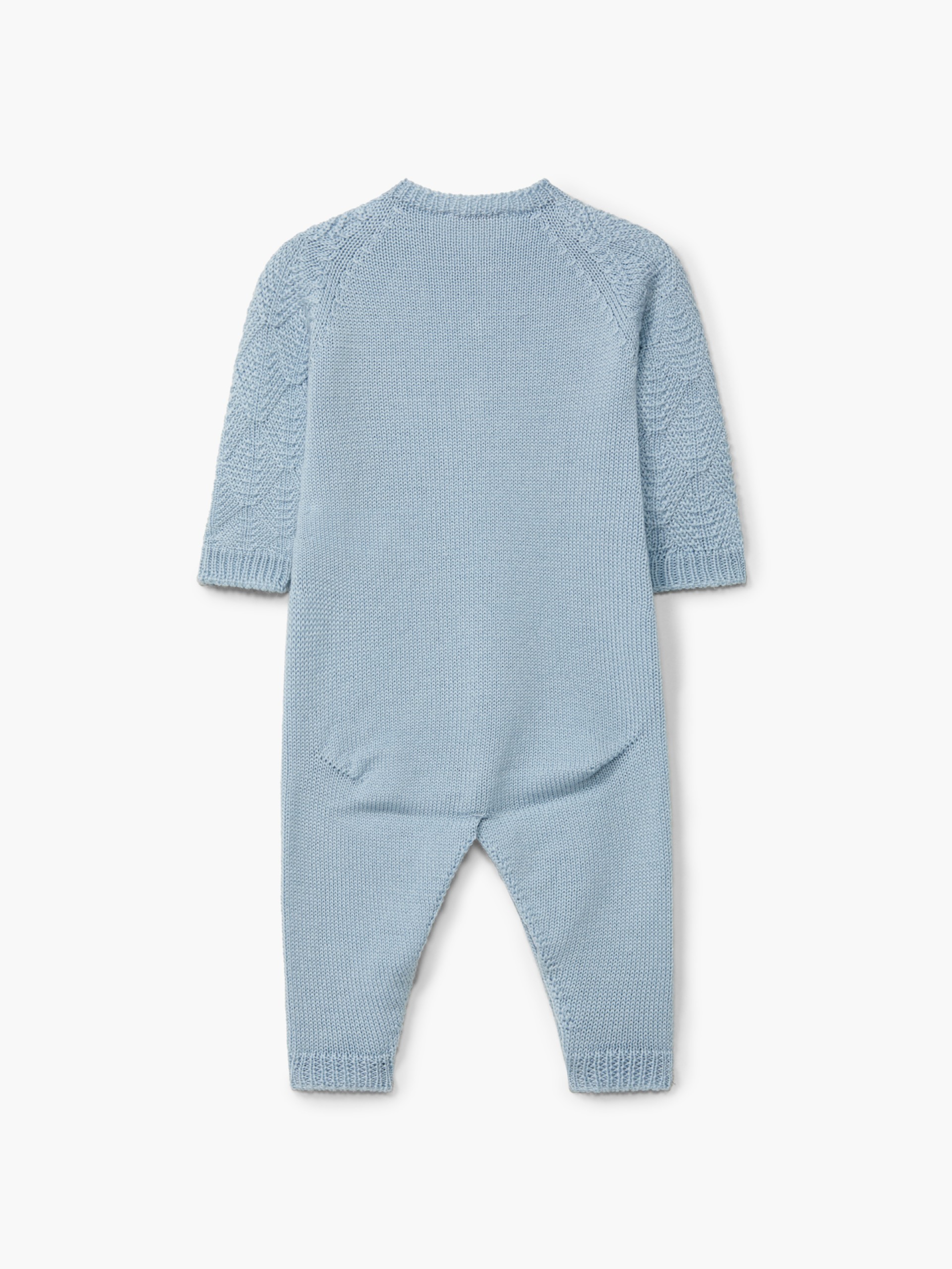Knitted wool jumpsuit