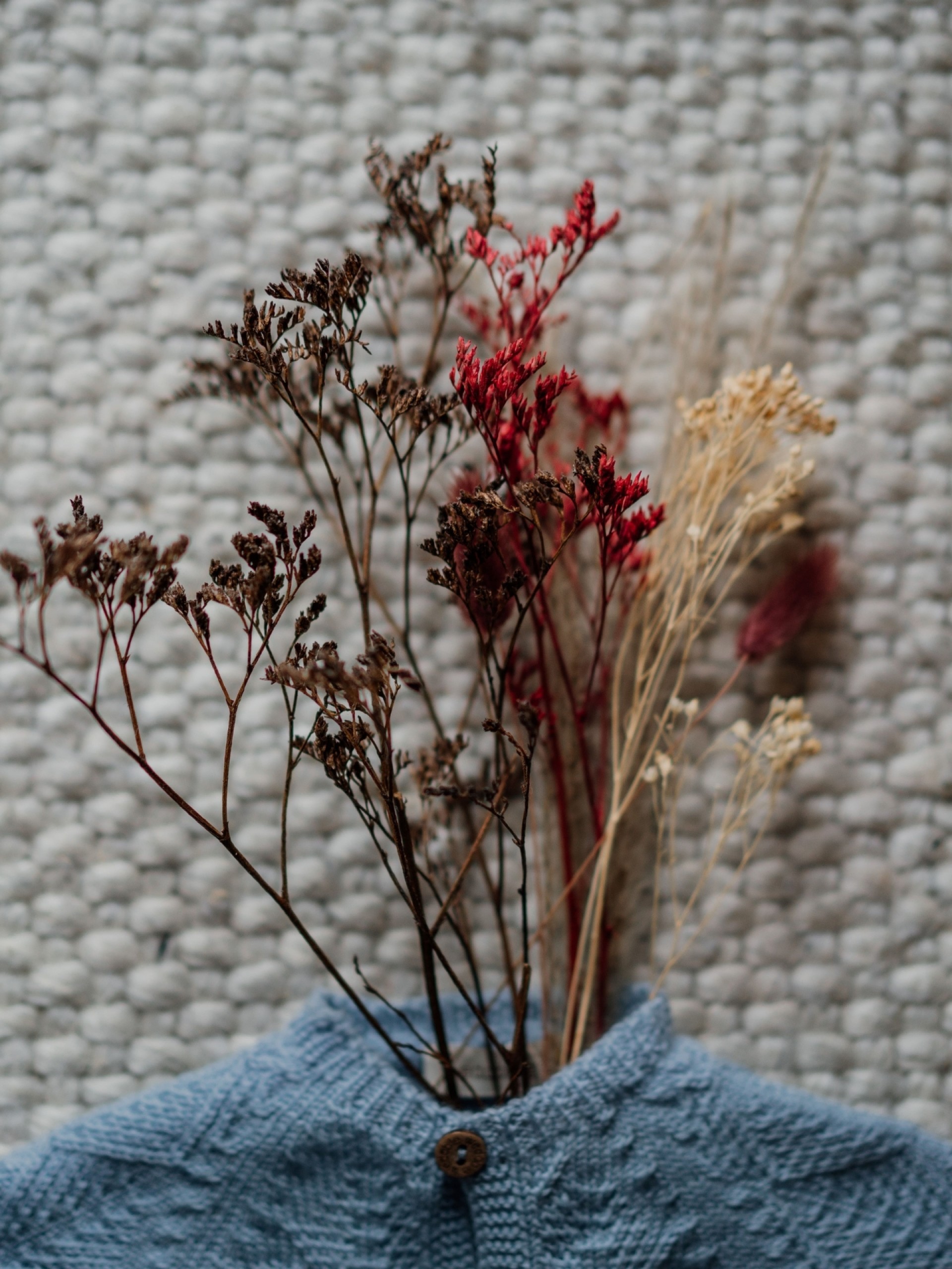 Knitted wool jumpsuit