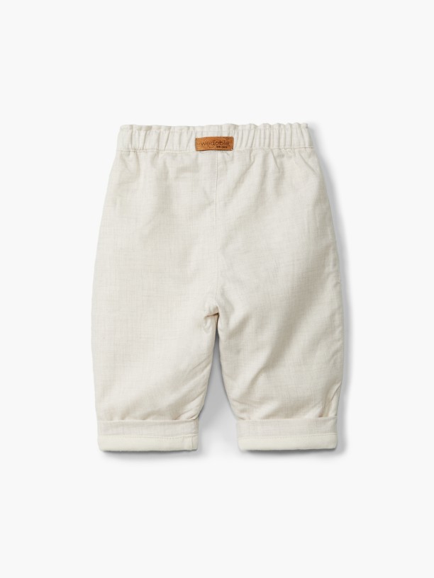 Twill trousers