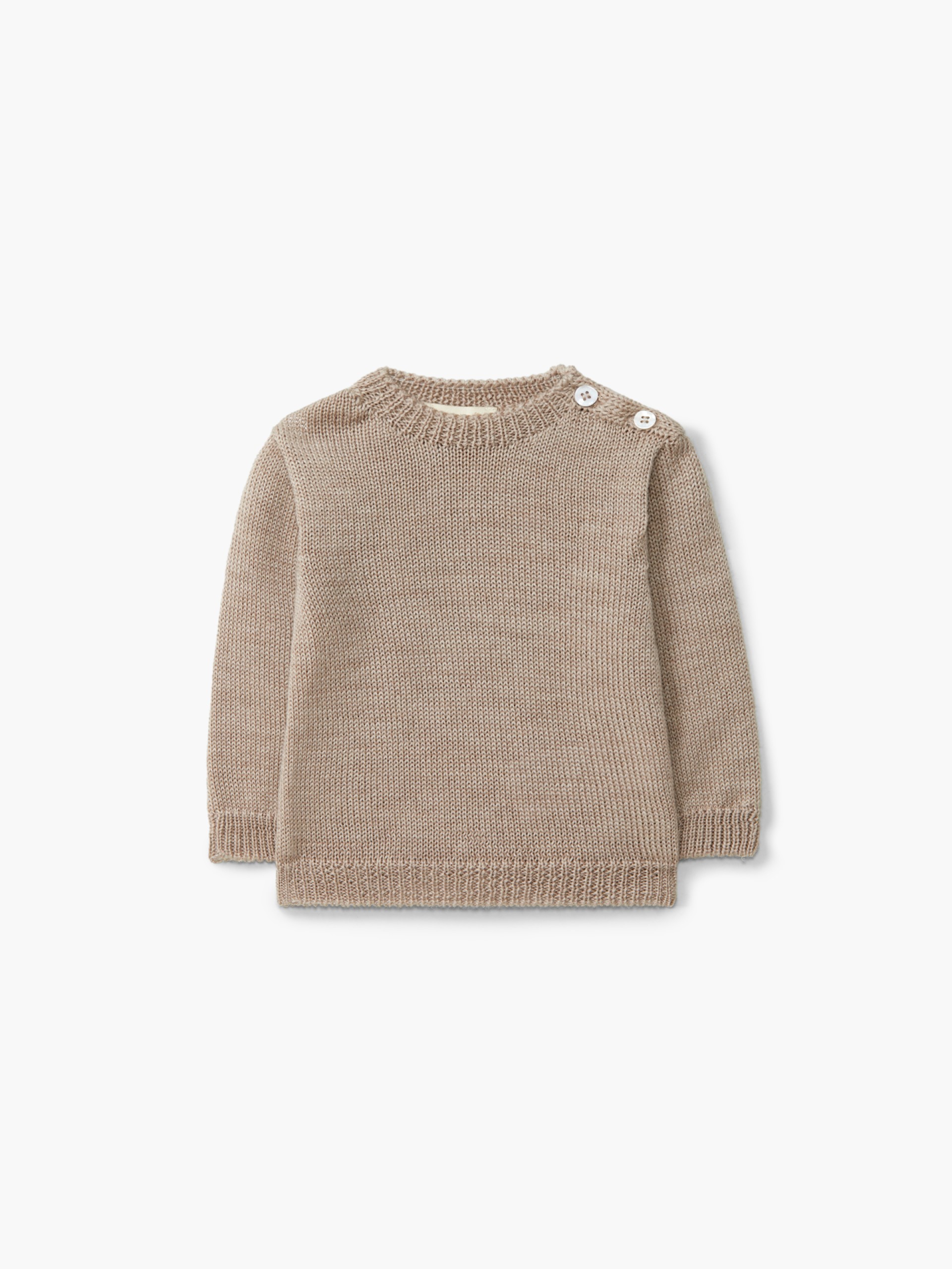 Knitted wool sweater