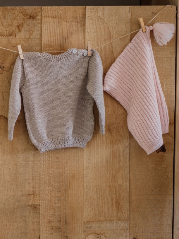 Knitted wool sweater Knitted wool sweater