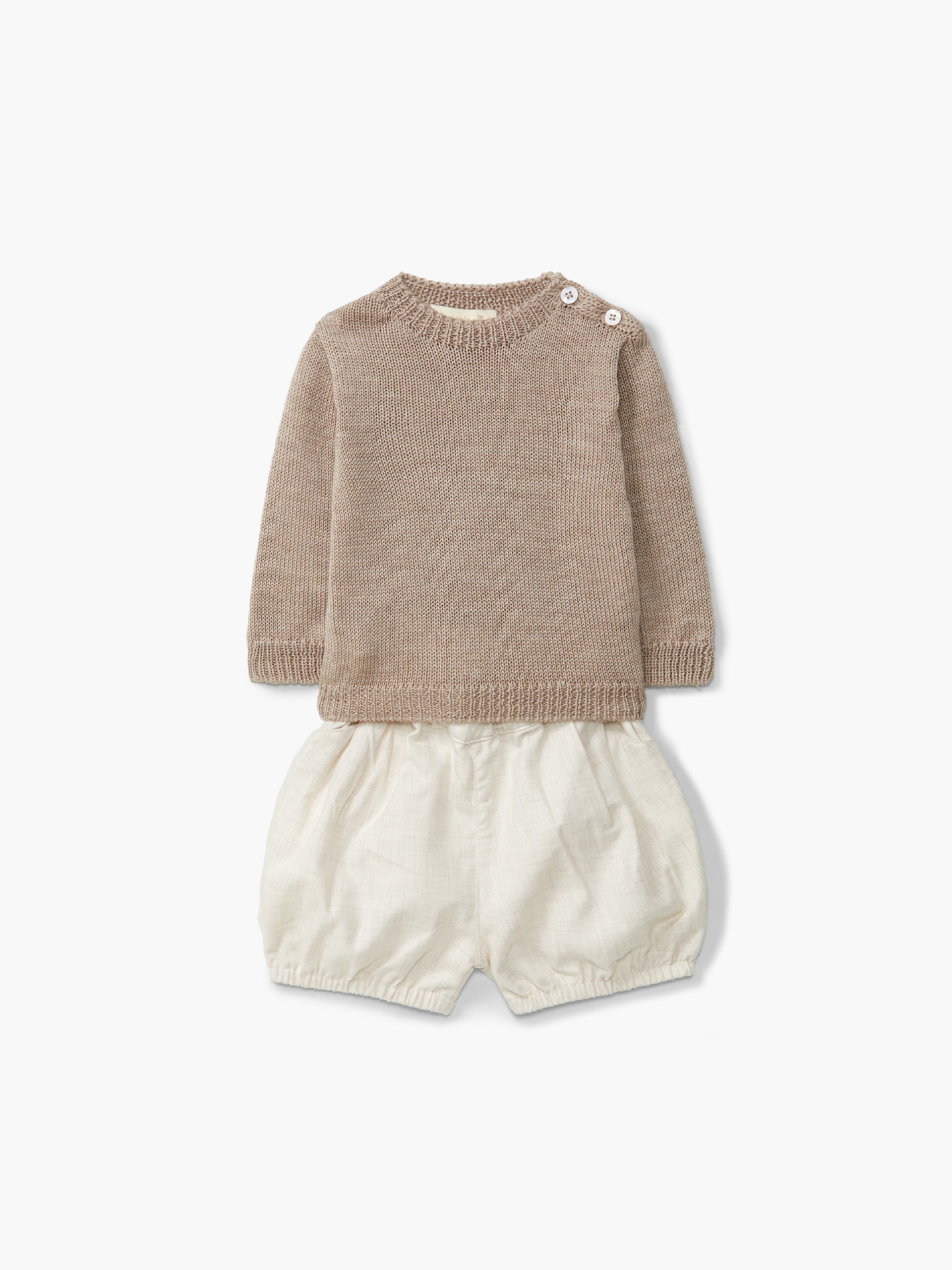 Knitted wool sweater