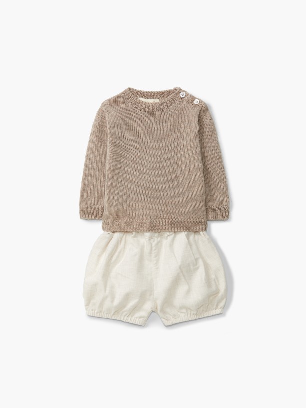 Knitted wool sweater Knitted wool sweater